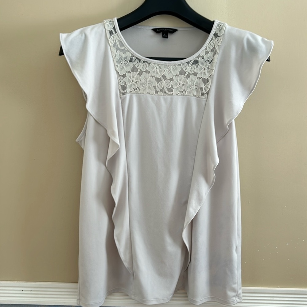 Banana Republic Dressy Tank with Floral Lace